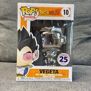 Funko Dragon Ball Z Vegeta Silver Chrome #10